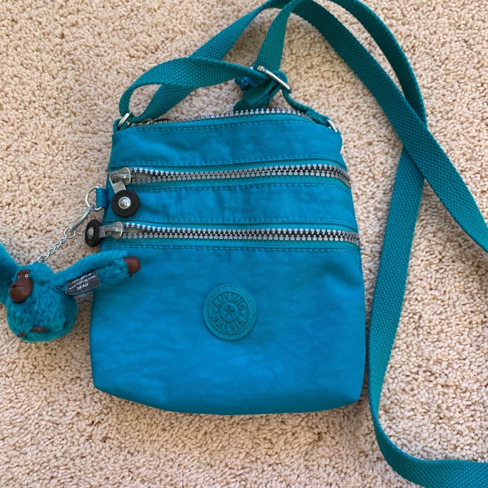 Blue Kipling Purse